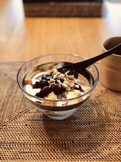 腸活 りんごヨーグルト-レシピのメイン写真