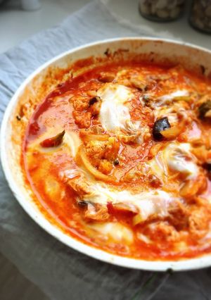 リメイク トマト缶でふわとろたまご-レシピのメイン写真
