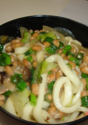 す・なっとぅ~?!うどん-レシピのメイン写真