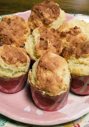 超簡単(^q^)豆腐とHM のマフィン☺-レシピのメイン写真