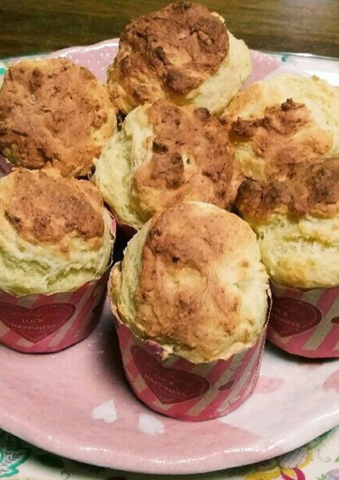 超簡単(^q^)豆腐とHM のマフィン☺-レシピのメイン写真