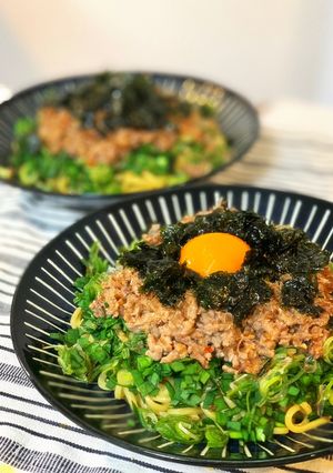 台湾まぜそば風-レシピのメイン写真