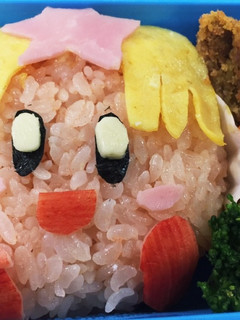 キャラ弁【フェスティバルカービィ】-レシピのメイン写真