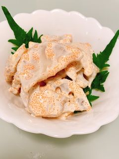 れんこん明太マヨサラダ-レシピのメイン写真
