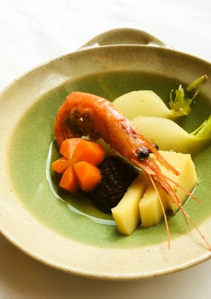 副菜に！甘エビと春野菜の炊き合わせ-レシピのメイン写真