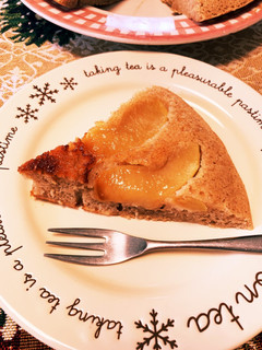 フライパンで作るHMのりんごケーキ-レシピのメイン写真
