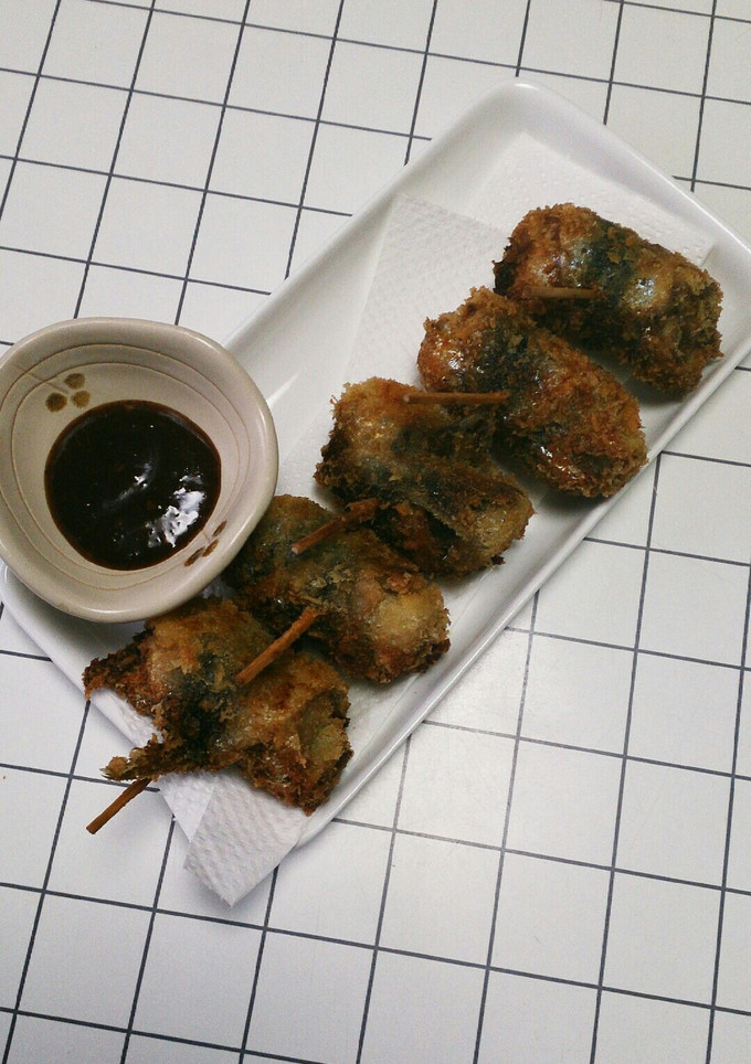 イワシのネギ巻き揚げ♪-レシピのメイン写真