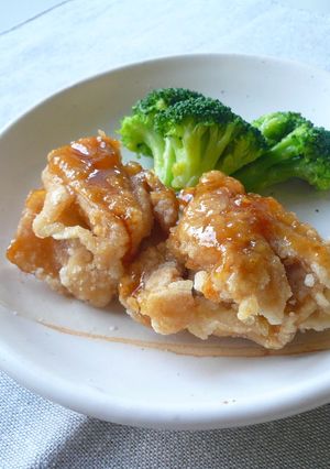 鶏肉の梅香揚げ★神戸市学校給食-レシピのメイン写真