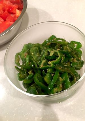 簡単副菜 我が家の無限ピーマン！-レシピのメイン写真