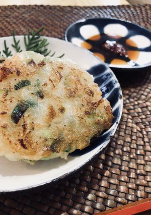 白ネギとホタテの大根餅【JA北越後】-レシピのメイン写真