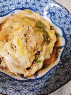 【母の味】キャベツの卵とじ【覚書】-レシピのメイン写真