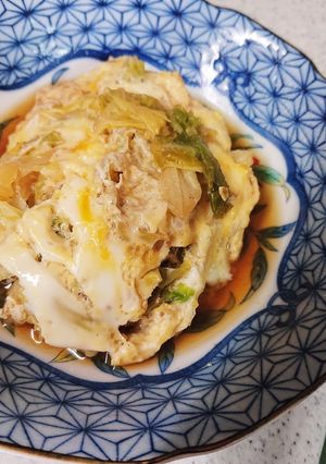 【母の味】キャベツの卵とじ【覚書】-レシピのメイン写真