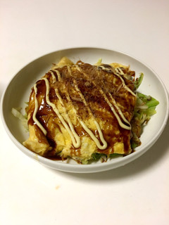 豚平焼風!材料はキャベツと卵だけ!-レシピのメイン写真