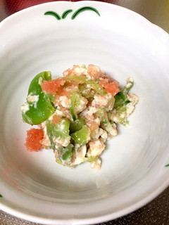そら豆のたらこ豆腐和え-レシピのメイン写真
