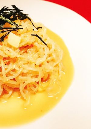 ダイエットに☆しらたき明太パスタ-レシピのメイン写真