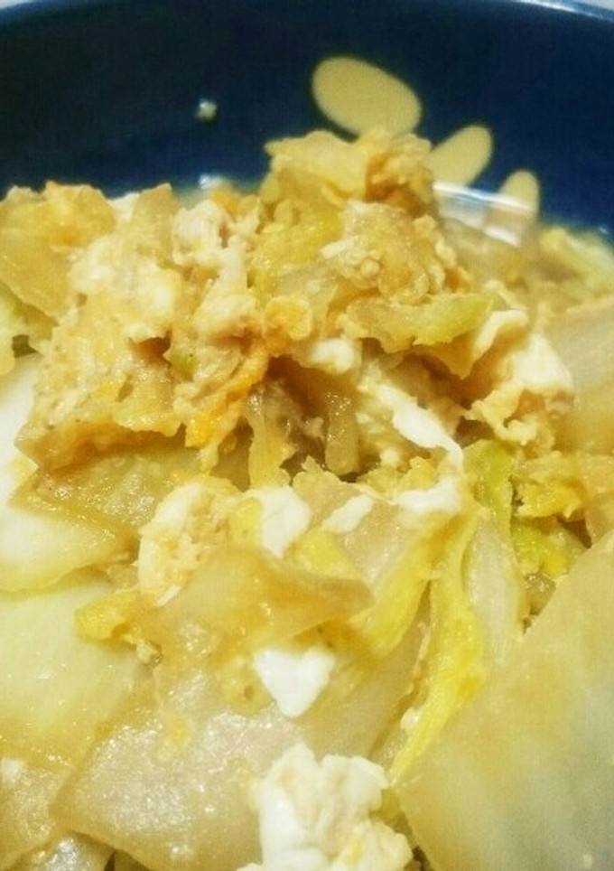 ちょ～節約❗白菜の卵炒め♪♪♪-レシピのメイン写真