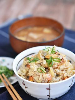 おこげがごちそう♪あさりの炊き込みご飯-レシピのメイン写真