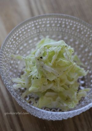 酢キャベツの作り方。ダイエットにも一役！-レシピのメイン写真