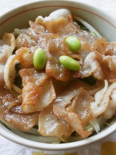 新たまねぎといただく、焼肉丼♪-レシピのメイン写真
