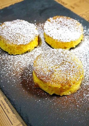 簡単！レンジで3分☆シフォンケーキ-レシピのメイン写真