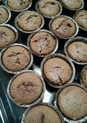ゆず茶でチョコレートマフィン-レシピのメイン写真