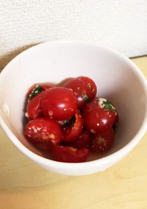 ミニトマトの塩麹和え-レシピのメイン写真