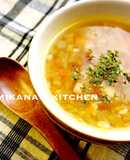 大豆入り★野菜たっぷりトマトスープ♪♪