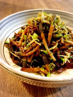 つくしとしらすのごま油炒め-レシピのメイン写真