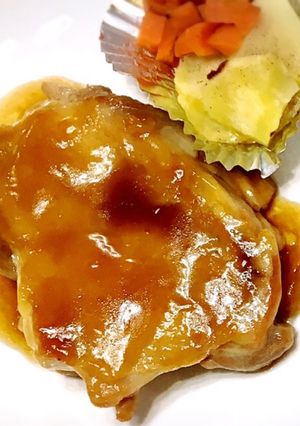 ガッツリ☆鶏もも肉の照り焼きステーキ-レシピのメイン写真