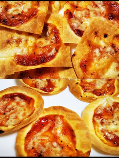 餃子の皮で簡単☆ピザ-レシピのメイン写真