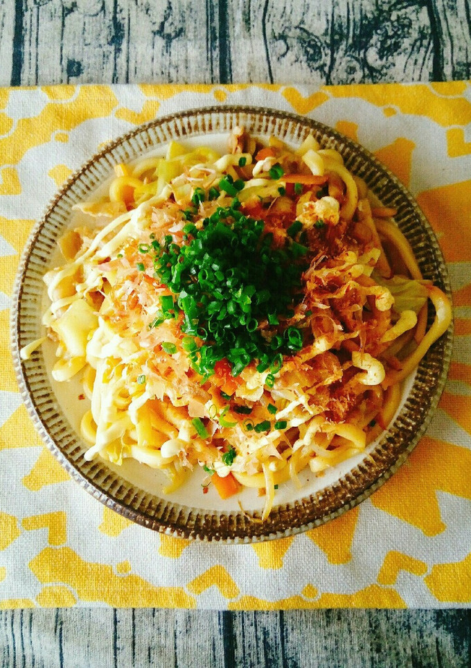 簡単美味しいうちの焼きうどん-レシピのメイン写真