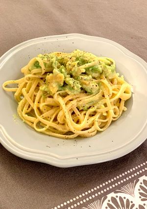 アボガドクリームパスタ-レシピのメイン写真