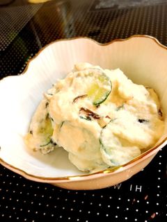 きゅうりと塩昆布の白和え-レシピのメイン写真
