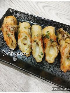 塩昆布で竹輪の磯辺揚げ♡-レシピのメイン写真