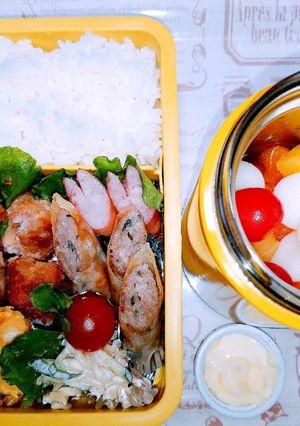 女子高生のお弁当　184-レシピのメイン写真