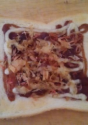 簡単食パンでお好み焼きパン-レシピのメイン写真