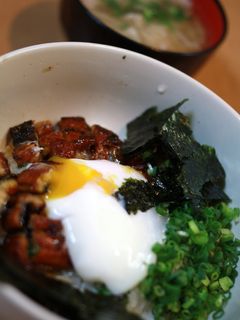 うな丼(温泉卵添え)-レシピのメイン写真