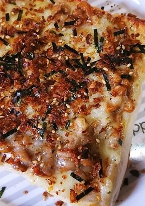 納豆とふりかけパン-レシピのメイン写真