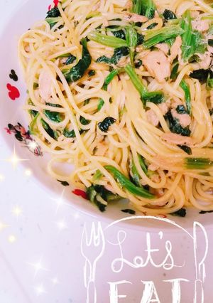 簡単☆ほうれん草とツナの和風パスタ-レシピのメイン写真