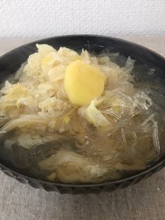 白菜と春雨の生姜スープ-レシピのメイン写真