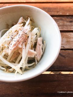 もやしとサラダチキンの和え物-レシピのメイン写真