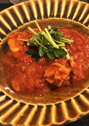 チキンのトマト煮込み-レシピのメイン写真