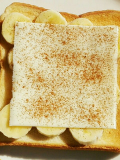バナナチーズトースト(シナモン風味)-レシピのメイン写真