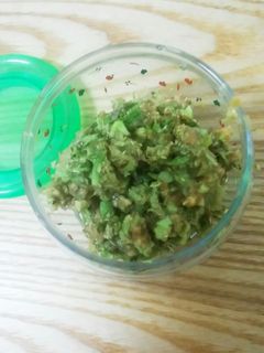 簡単ふきのとう味噌!-レシピのメイン写真