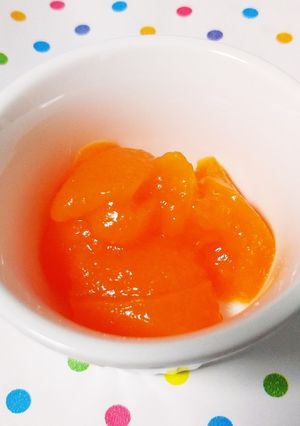 ё自分用ё　にんじんゼリー　離乳食中期～-レシピのメイン写真