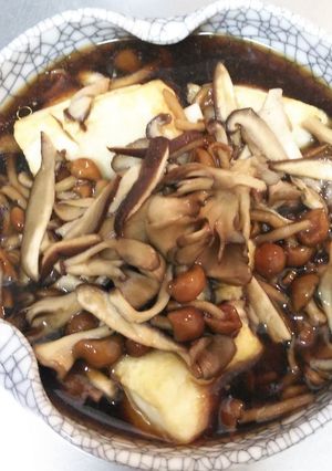 揚げだし豆腐 きのこあんかけ-レシピのメイン写真