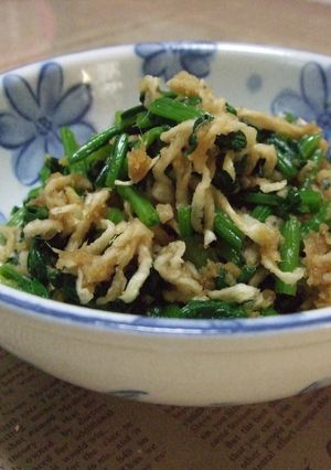☆ほうれん草と切干大根の生姜醤油和え☆-レシピのメイン写真