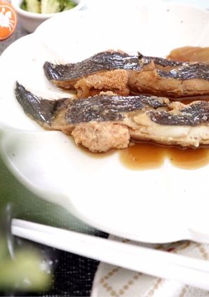 あっさり甘辛煮☆子持ちカレイの煮付け-レシピのメイン写真