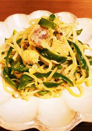 シーチキンでカレーもやしナムル-レシピのメイン写真