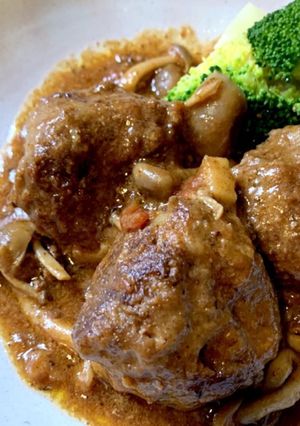肉団子のトマトオイスターソース煮込み-レシピのメイン写真
